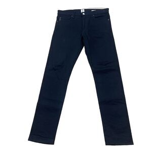 Hiroshi Kato Jeans Men 34 x33 Black Penn Slim Japanese Selvedge Denim Design USA